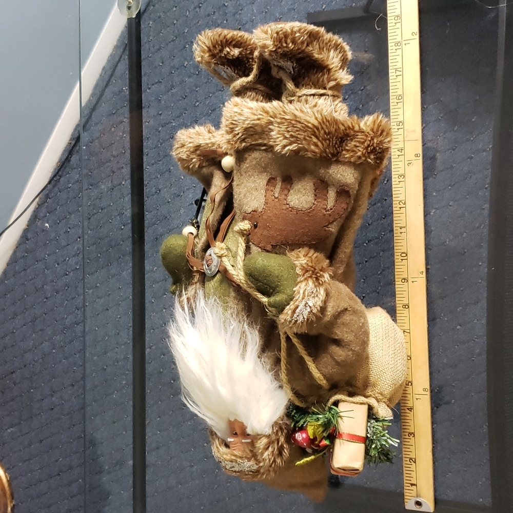 NORTH POLE TRADING COMPANY RUSTIC Santa - Picture 9 of 12